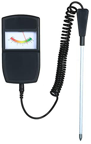 VISLONE Bodentester 2-in-1-Boden-pH- und Feuchtigkeitsmessgerät Bodentestkit Bodenfeuchtigkeits-Säure- und Alkalitätsmessgerät Säuremessgerät Sonde Abnehmbar für Garten-Rasenfarm im Innen- und