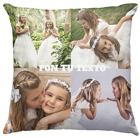 Cojín Personalizado | 40x40 Cm | Frase | Regalos Personalizados | Dia de la Madre | Regalo Papa | Regalo comunion | Novio | Novia | Regalo Mama | Regalo Papa