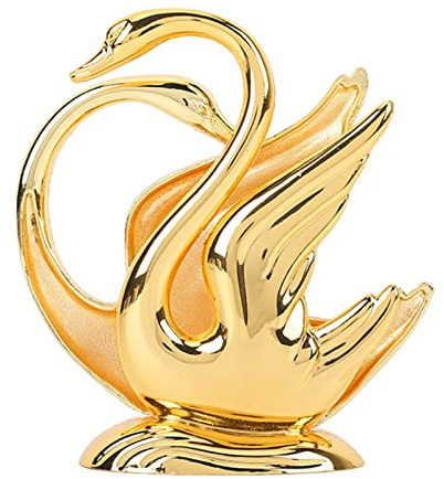 Serviettenhalter aus rostfreier Legierung mit elegantem Schwanendesign für Tischdekor und Essnischen hochwertige Qualität