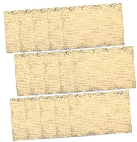 FRCOLOR 20 Sheets Flower Bouquet Wrapping Paper Vintage Musical Note Wrapping Paper