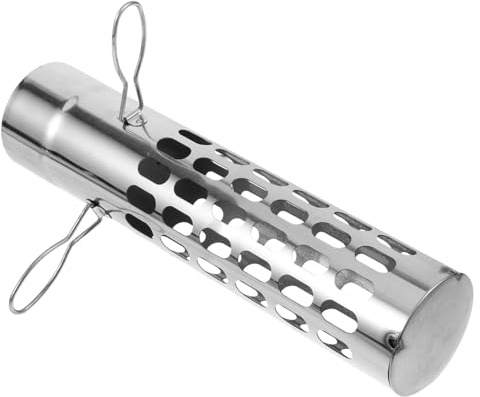 BCOATH Stove Chimney Spark Arrestor Mesh 6x26cm Stainless Steel Stove Pipe Cover Heat-Resistant Chimney Guard for Outdoor Heating and Fireplace Protection
