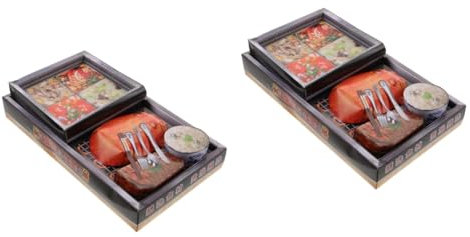 Amosfun 2pcs Unique Ancestor Sacrifice Paper Hot Pot Kit Festival Decor Creative Role-playing Craft