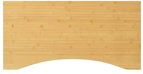 UJCHVHN Büromöbel Zubehör Schreibtischplatte 80x40x1,5cm Bambus Schreibtischteile & Zubehör
