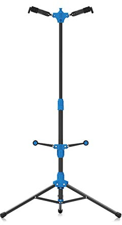 FBJAMZ Gitarrenständer, bodenstehender Universal-Bass-Ausstellungsständer, Verstellbarer klappbarer Ukulele-Ständer, geeignet für Studio, Zuhause