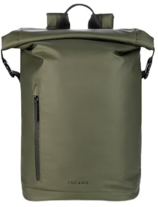 Tucano Rollo, Zaino per Computer Misto, Verde, 30,00 x 45,00 x 16,00 m, verde, 30,00 x 45,00 x 16,00 m