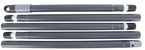 Maya Manche 5 sections pour balai et haragan. Longueur de 1,70 m pour les endroits élevés. Design ergonomique et résistant. Prise en main sûre et antidérapante. Assemblage simple et rapide. Prend peu