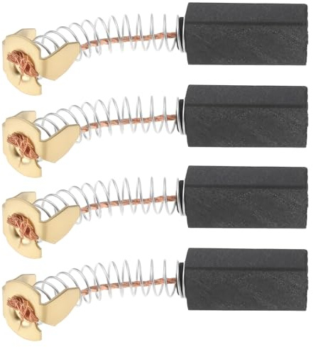 The Lord of the Tools Pack of 4 Carbon Brushes Compatible with Black & Decker Circular Saw PL40 P.L40 PL40C E68