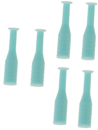 PACKOVE 3 Series Soporte De Succión Para Lentillas De Herramienta Práctica Y Sanitaria Para Inserción Y Extracción De Lentes Para Uso Diario Y Mensual Color Verde 8 Piezas*3