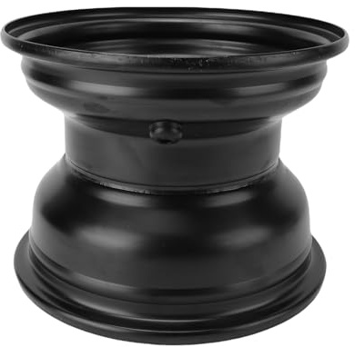 Asixxsix Jante de Roue de VTT 18X9.50-8, Jante de Roue de Kart de 8 Pouces, Moyeu de Jante de Roue en Métal Haute Résistance pour la Plupart des VTT, Go Karts, Voiturettes de Golfs (3 Trous)
