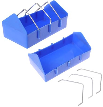 JSGHGDF Addensato Uccello Piccioni Alimentatori Troughs Pollo Fontana Uccello Pulcino Alimentazione Ciotola Slot Contenitore Dispenser di Cibo Strumento Plastomer Piccioni Alimentatori