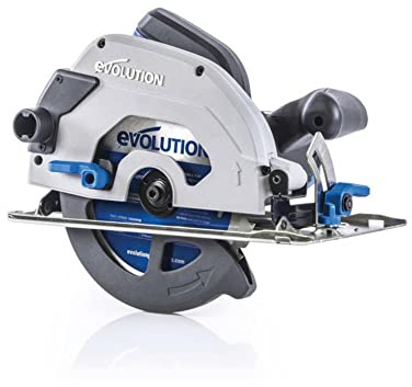 Evolution S185CCSL | 7.25” Metal Cutting Circular Saw | Cuts Steel & More | 7-1/4” TCT Blade Included | 45° Bevel Cuts | Dry-Cut | 15A Corded Power | Accurate, Powerful, Reliable