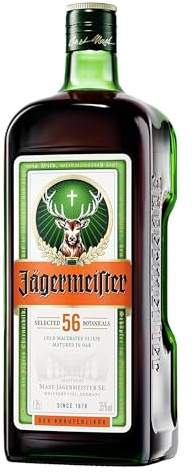 JÄGERMEISTER Licor de Hierbas 1750 ml, 35% Vol, 56 Hierbas Naturales