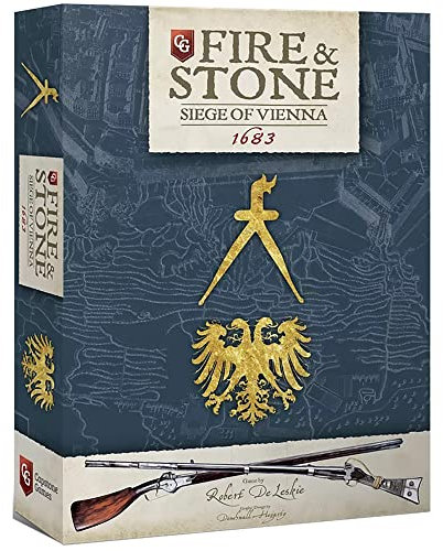 Capstone Games | Fire & Stone Siege of Vienna 1683 | Board Game | Base Game | 2 to 4 Players Ages 8+