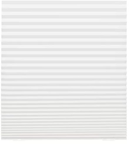 SCHOTTIS Estor Plisado, 90 x 190 cm, 100% Poliéster Reciclado, Blanco
