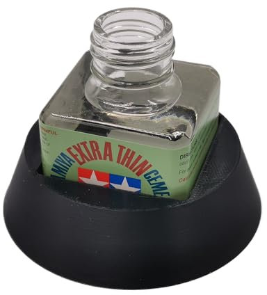 HobbyHold Kleberhalter für Tamiya-Modellbaukleber – Perfekt für Modellbauer - Stabiler Kleberhalter - Warhammer & Miniaturenmalerei - Modell Farbregal Organizer - Organizer For Hobbyzone Kleber