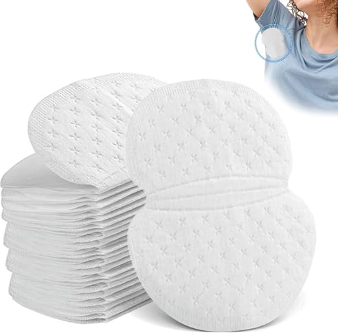 SSKHE 100 st engångs anti-svett svett, anti-perspirant armhålslagg, anti-svett lappar att bära, skyddar armhålor svett kvinnor och män