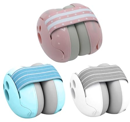 Muffs De Orejas De Garra De Gato - Niños De Protección De Oídos Divertidos, Equipo De Seguridad Para El Oído Para Niños | Azules De Seguridad Compactos Con Pliegue Para Ayuda Para Autismo, Actividades