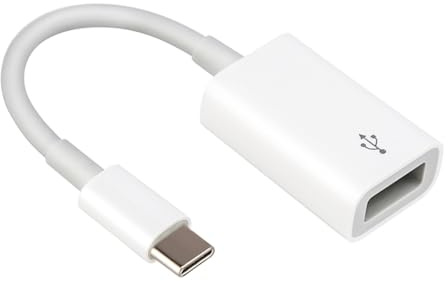 Didiseaon USB Type-c Otg Adapter Cable Male to USB Female Connector for Phone Tablet Keyboard Mouse Data Transfer Compatible with Ipad and More