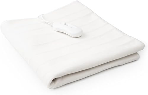 CELLUSTOP Surmatelas Chauffant Électrique 1 Personne – 3 Niveaux de Température – 60W – Chaleur Douce et Réconfortante – 150 x 80 cm – Facile à Nettoyer – Idéal pour l’Hiver