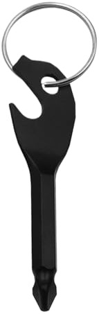 Cacciavite Portachiavi - Apri Bottiglie Compatto | Cacciavite Piccolissimo | Per Papà Fidanzato Lavoro Sopravvivenza Outdoor Elettronica Tende Ciclismo Pannelli Di Presa Giocattoli Elettrodomestici