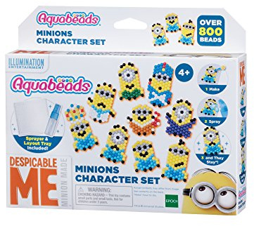 Aquabeads Epoch Traumwiesen 30538 Minions Figurenset Bastelset für Kinder