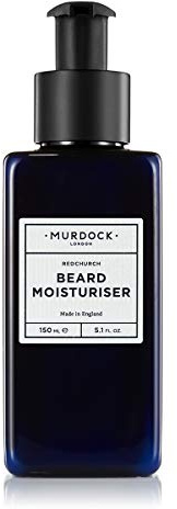 Murdock London Lightweight Beard Moisturizer For Men – Hydrating Beard Softener for Men & Skin Comfort – Clean Label Moisturizer for Daily Use, Reduce Flakiness & Irritation (5.1 FL OZ)
