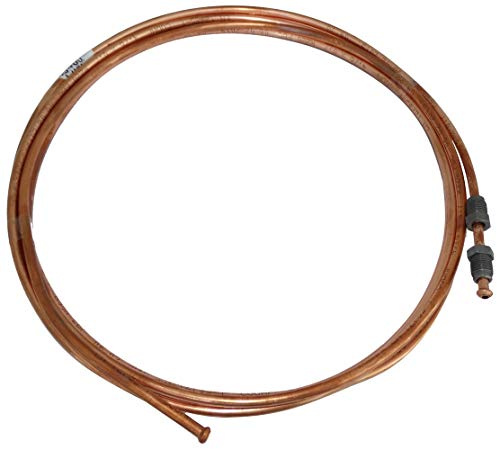 AERZETIX: Conduite de Freins Tuyau Tube en cuivre Ø4.76mm avec raccords M10x1/M10x1 (340cm)