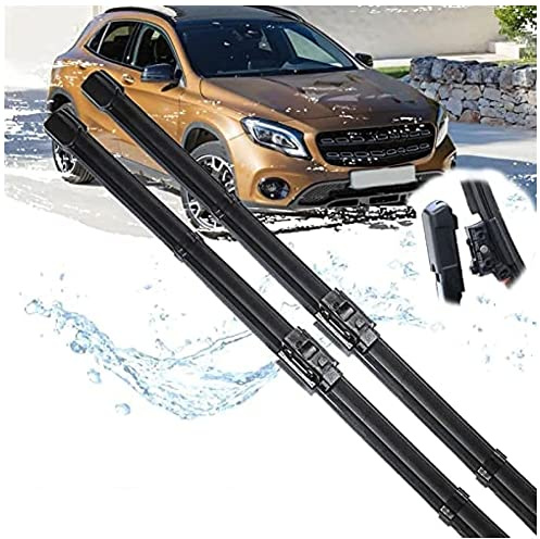 Car Front Windshield Wiper Blades for Ben-z GLA X156 GLA180 GLA200 GLA220 GLA250 GLA45 200 220 250 200d 220d, Windscreen Wiper Blades Wiper Arm Brushes Cutter Window Wiper Wipers Accessories