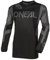 O'NEAL | Maglia da Motocross a Manica Lunga | MX Enduro | Protezione Gomiti Imbottita, Collo a V, Traspirante | Element Jersey Racewear V.24 | Adulto | Nero Grigio | Taglia S