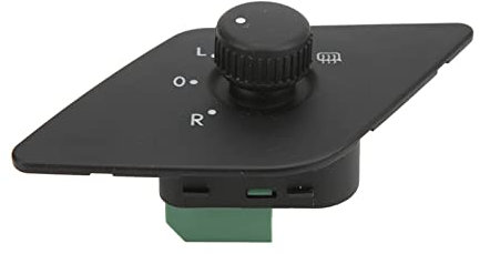 Ersatz-Rückspiegel-Einstellschalter, Verkleidung, Rückspiegel-Schalterknopf, Einfache Installation, Langlebig für Auto