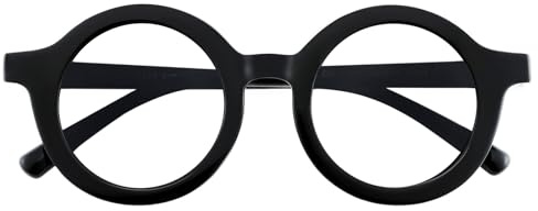 Yogo Vision Kids Blue Light Blocking Glasses for Girls and Boys Anti Glare Computer Glasses School Work Eyewear (Black)