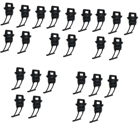 Supvox 25stücke Boot Abflussstopfen Für Kajak Kanu wasserdichte Schottenstecker Dichtung Für Einsatz Booten Kanus Und Dinghys