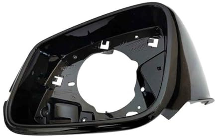 COOKENG Außenspiegel Rahmen Außenspiegel-Abdeckrahmen ABS Aussenspiegel Abdeckung Spiegelkappe Rahmen Linke und Rechte Seite Für BMW X1 E84 2013-2015,normal-Left