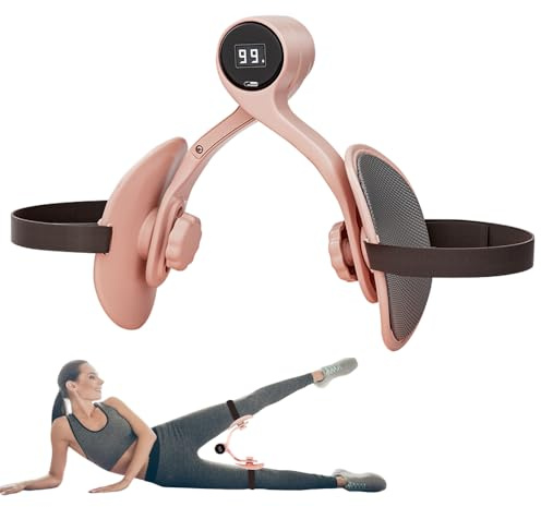 Oberschenkeltrainer, Thigh Master Mit Intelligenter Zähl, Beckenbodentrainer Für Frau, Trainingsgerät Für Weibliches Gesäß, Trimmer-Innenschenkel, Beckenboden Trainer Für Hüfttraining