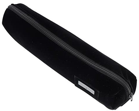 LRXIYODE Rollo De Joyería Portátil De Tela Negra, Organizador Compacto Para Pulseras y Relojes, Almacenamiento Seguro Para Viajes y Uso El Hogar, Diseño Enrollable y Ligero