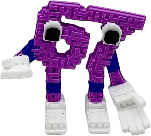CHANGYUE Stjäl en hjärnrot Actionfigur Brainrot 67 Leksaker Samlarobjekt 67 figurer Leksak Skrivbordsdekorationer Presenter till fans(C)