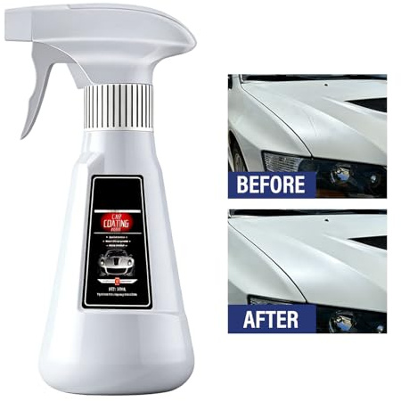 Detergente per Pellicola Auto Spray Lucidante 200ml | Agente Riparante Nano Adatto A Trailer Camper Autovetture Berline Pickup Barche