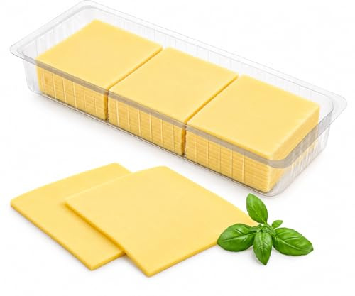 Monterey Jack Sliced Cheese - 1kg from GREAT BRITISH TRADING LIMITED