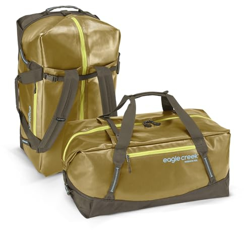 Eagle Creek Migrate Reiserucksack mit versteckten Rucksackgurten, große Öffnung mit vollständiger Öffnung und Nahtloser Unterkonstruktion für Badewanne, Champ Braun, 90 L, 90 Liter