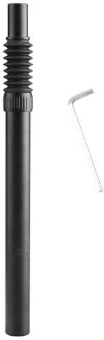 TRIWONDER Fahrrad Sattelstütze 25.4/27.2/28.6/30.4/30.8/31.6mm, Aluminium Sattelstange 350mm Länge für MTB BMX E-Bike Rennrad Trekkingrad (03 Schwarz, 30,4 x 350 mm)