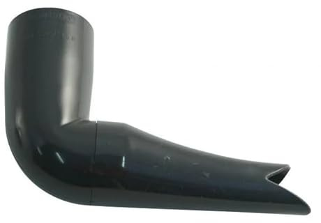 Marley Regenrinnen System Dachrinnenteile DN 53 Fallrohrsystem Anthrazit RAL 7016 Dachrinnenset aus PVC (Speier)