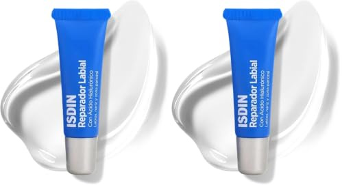 ISDIN Reparador Labial Fluido, Protege y repara los labios, la nariz y la zona perioral, con ácido hialurónico, 10ml