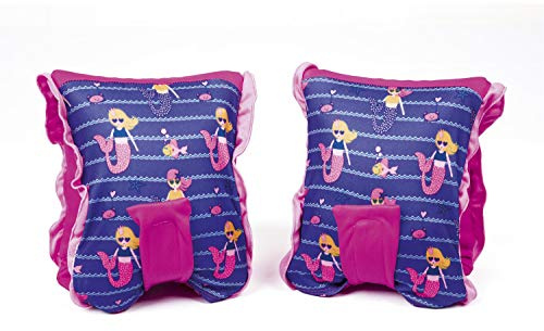 Bestway Swim Safe Schwimmflügel, mit Textilbezug, für Kinder 1-3 Jahre (S/M), lila