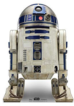 Cardboard People R2-D2 Life Size Cardboard Cutout Standup - Star Wars: Episode IX - The Rise of Skywalker (2019 Film)