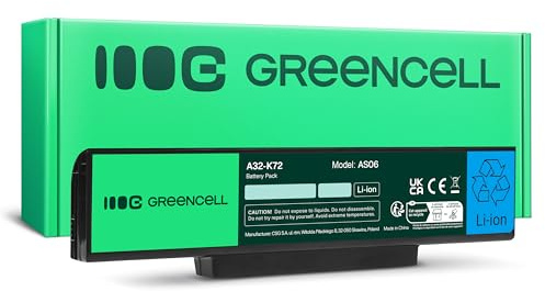 Green Cell Laptop Akku für A70 A72 A72D A72DR A72DY A72F A72J A72JK A72JR A72JT A72JU A72K A73 A73BE A73BR A73BY A73E A73SD A73SJ A73SM A73SV A73TA A73TK