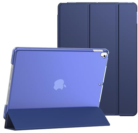 Funda inteligente para Apple iPad Pro 10.5 (2017) A1701 A1709 y iPad Air 3 (2019) A2152 A2123 A2153 con encendido y apagado magnético automático (azul)