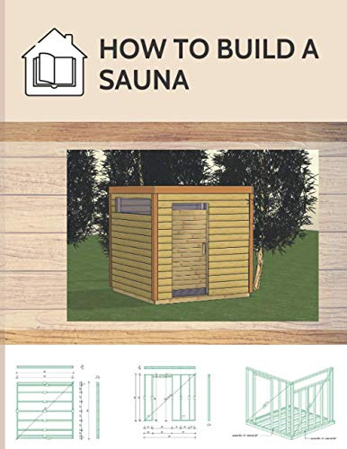 How to build a sauna: Wooden outdoor sauna in inches