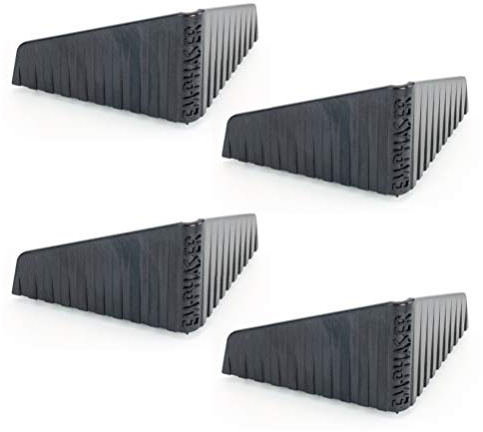 EMPHASER ESP-SUBFIX - Supporto antiscivolo per casse basse, per evitare che le casse dei bassi scivolino nel bagagliaio, angoli antiscivolo per fissare subwoofer in auto, 4 pezzi