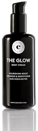 COCUNAT The Glow Crema Idratante Corpo Effetto Splendore 175ml | Con olio di cocco, jojoba e karité. Nutre e rigenera la pelle, in flacone di vetro riciclabile. Leviga e illumina la pelle.