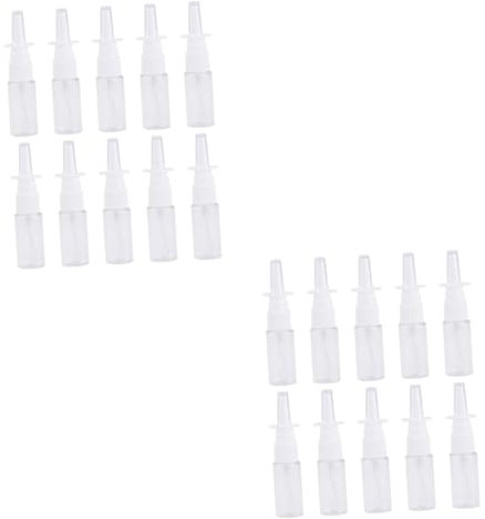 FRCOLOR 40 botellas pulverizadoras para senos nasales, pulverizador nasal, pulverizador para mascotas, botella de pulverización con niebla fina, recipiente de inyección directa